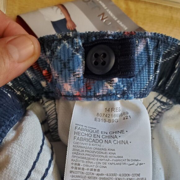 Levi’s plaid corduroy pull-on jeggings Size 14 Reg - Picture 6 of 10